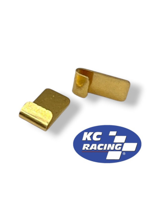 Cut Brass Guide Clips - (10 Pair)
