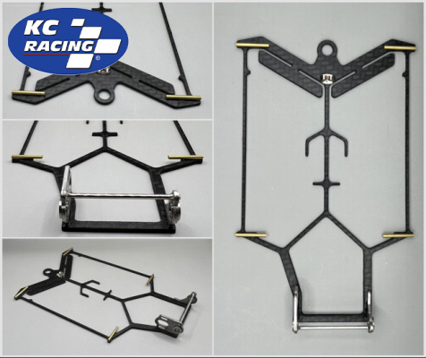 BRUSHLESS Carbon Fiber Wing Car Chassis