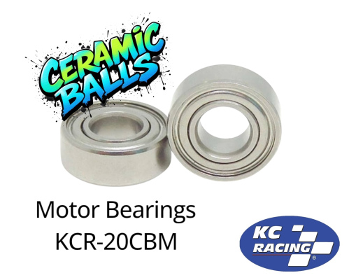 Motor INTERNAL CERAMIC Ball Bearing - 2 Bearings - KCR-20CBM