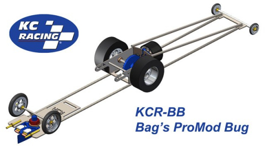BRUSHLESS Bag's Bug ProMod Chassis
