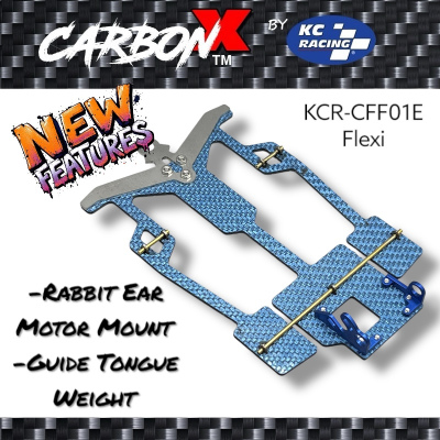 CarbonX BLUE BRUSHLESS Flexi Chassis