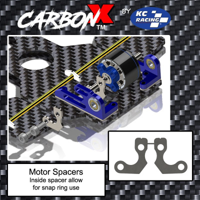 CarbonX BRUSHLESS BLDC (Motor) Shim Kit