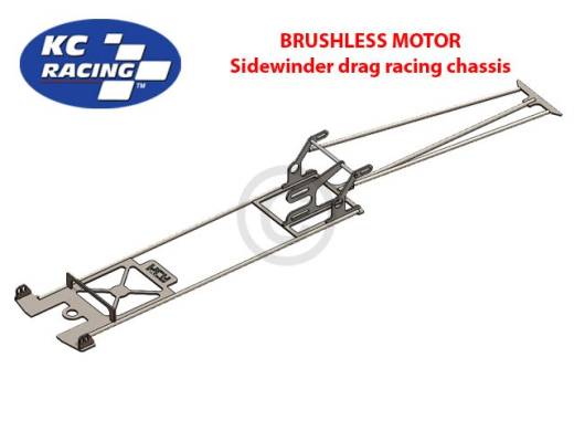 BRUSHLESS Sidewinder Stainless Drag Chassis (KCR-SW4.BL)