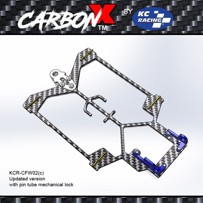 CarbonX BRUSHLESS Wing Car Chassis