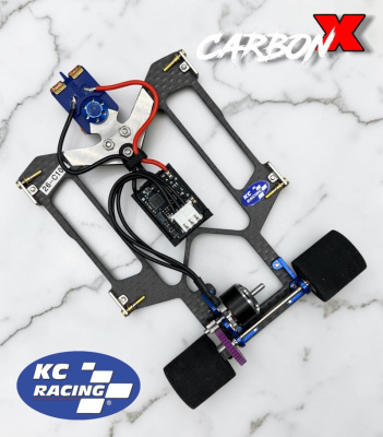 CarbonX Brushless 4” Wing Car Roller - 18000Kv - Remora™ ESC - 7-39 gears