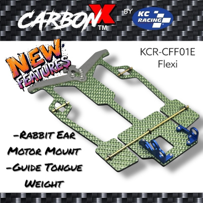 CarbonX GREEN BRUSHLESS Flexi Chassis
