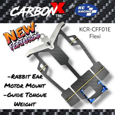 CarbonX BLACK BRUSHLESS Flexi Chassis