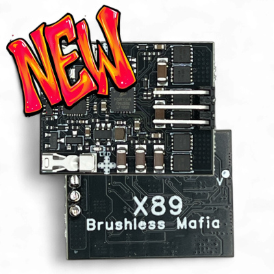 X89 Brushless Mafia ESC (Single Sided Remora Based)