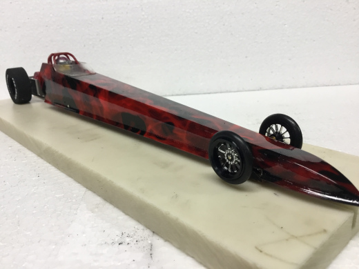 Red Smoke BRUSHLESS Dragster