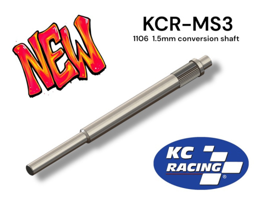 1.5mm Motor Conversion Shaft Kit - 2 shafts