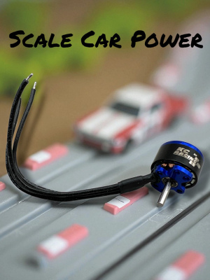 1106 2200KV Motor - Developed for 1/32 scale racing.